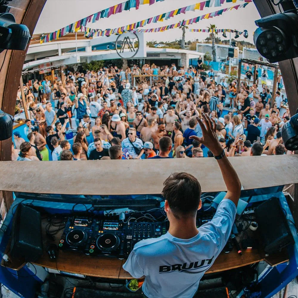 Nomad club at Zrce Beach in Novalja